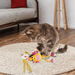 Kong Scrattles Chicken Chicken and Egg Crinkly Rattling Cat Toys with Catnip 2pk