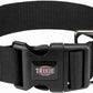 Trixie Extra Wide Premium Collar Black L-XXL 55-80cm/50mm