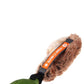 Gigwi Duck Push To Mute with Plush Tail Dog Toy Green