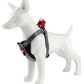 Gigwi Premium Line Durable H-Harness for Dogs Reflective Material Grey 20mmx40-70cm (Large)