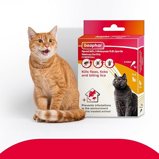 Beaphar Flea & Tick Spot On Combotec for Cats 0.50ml