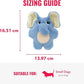 Kong Snuzzles Kiddos Elephant Small
