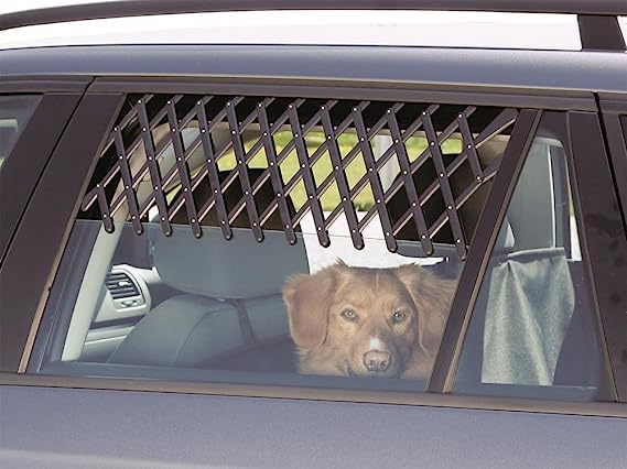 Trixie Ventilation Lattice For Car Black 30-110cm