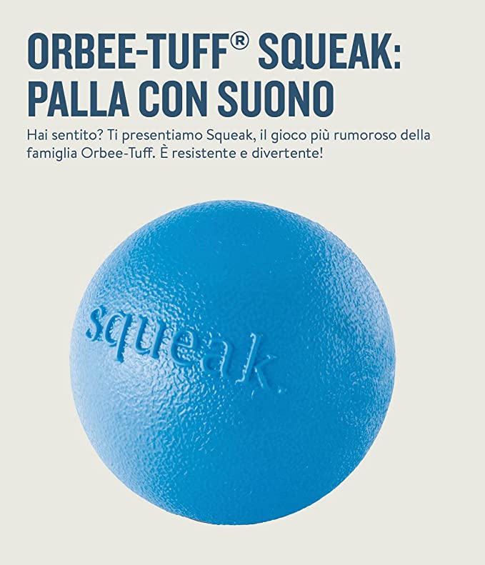 Petstages Orbee Tuff Squeaky Ball Dog Toy 3inch