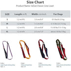 Gigwi Classic Line Dog Leash Soft Mesh Padding with Reflective 15mmx120cm Medium
