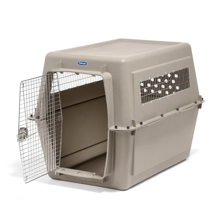 Petmate Ultra Vari Kennel Traditional 48" Interior Dimensions I 44" L x 29" W x 32.5" H (IATA Approved)
