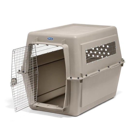 Petmate Ultra Vari Kennel Traditional 48" Interior Dimensions I 44" L x 29" W x 32.5" H (IATA Approved)