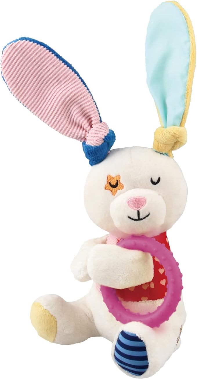 Gigwi Plush Friendz Ring Rabbit Medium 17.50x13x10cm