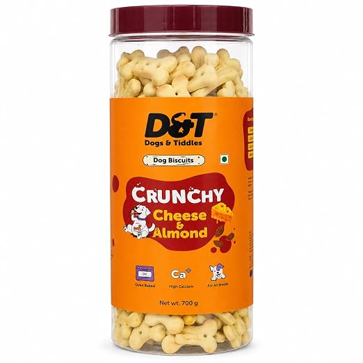 Dogs & Tiddles Cheese & Almond Dog Biscuits 700g
