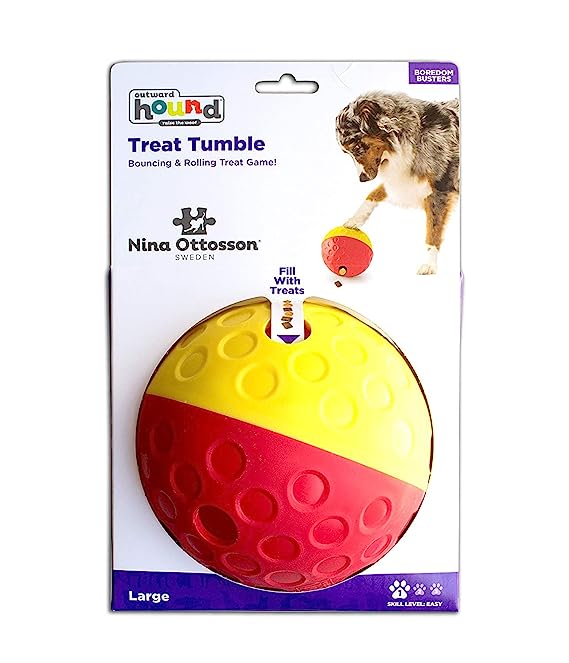 Outward Hound Nina Ottosson Treat Tumble Ball Large 14cm