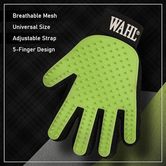 Wahl pet Gromming Gloves For  Dogs & Cats