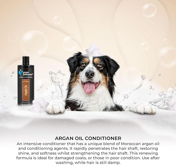 Groom Professional Argan Oil Dog Conditioner 450ml