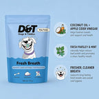 Dogs & Tiddles Fresh Breath Dog Treats for All Breeds Dog 70g