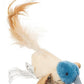 Trixie Bird with Feather Plush Catnip Toy 8cm