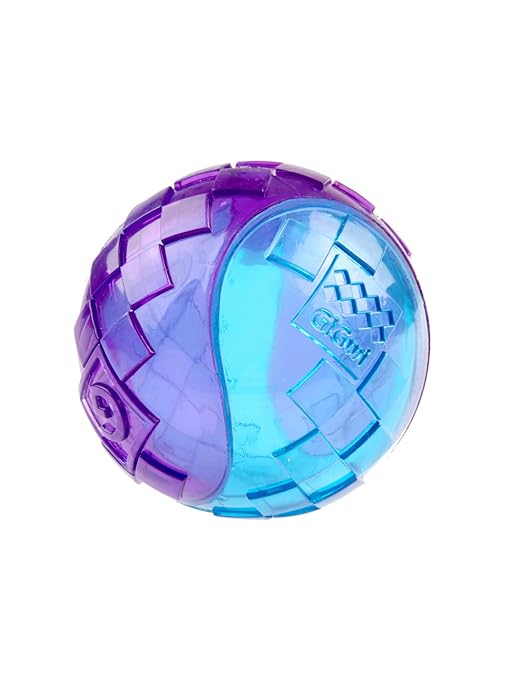 Gigwi Ball Squeaker Dog Toy Blue Large