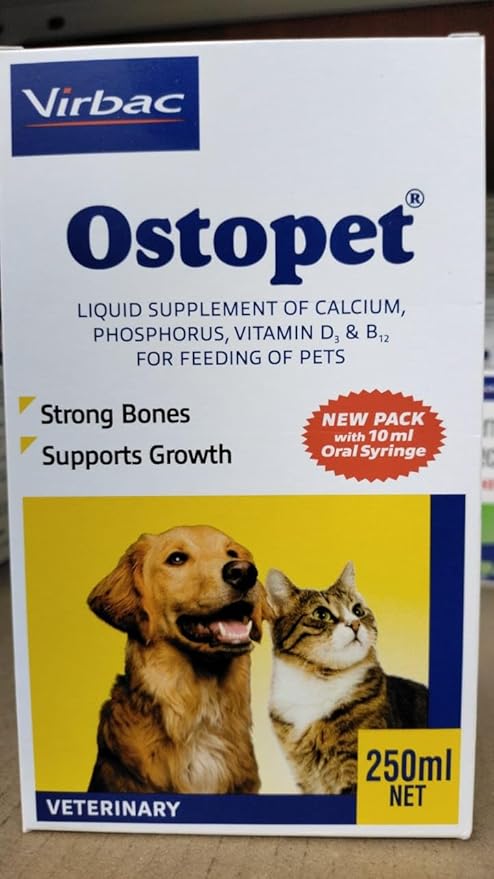 Virbac Ostopet Supplement for Dogs & Cats 250ml