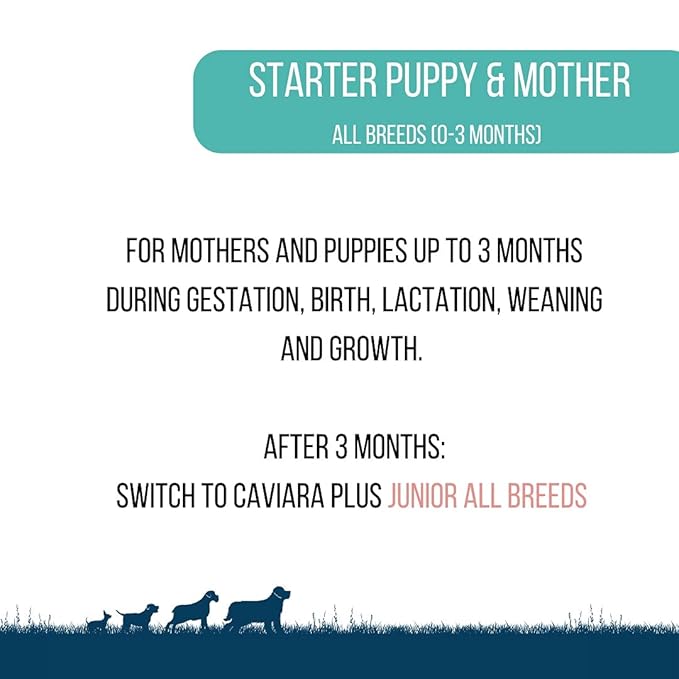 Klybeck Caviara Plus Starter Puppy and Mother Dry Dog Food for All Breeds 3kg