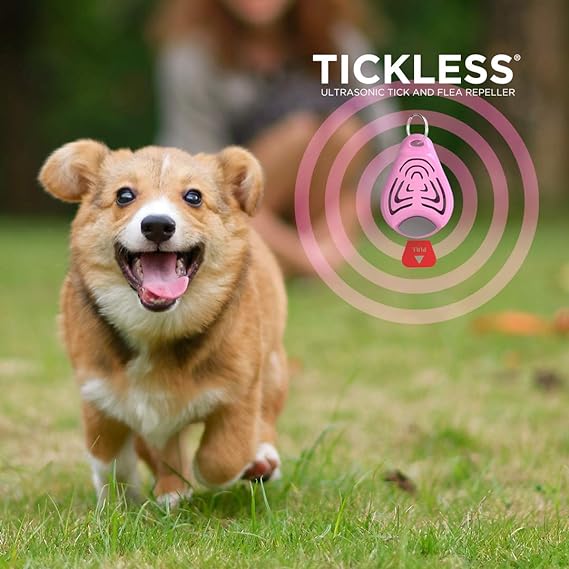 Tickless Pet Ultrasonic Tick & Flea Repeller Purple