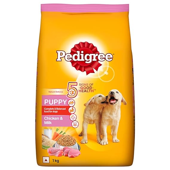Pedigree Puppy Dry Dog Food Chicken & Milk 1kg