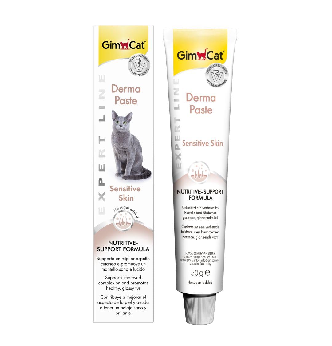 GimCat Expert Line Derma Paste for Sensitive Skin For Cats 50g