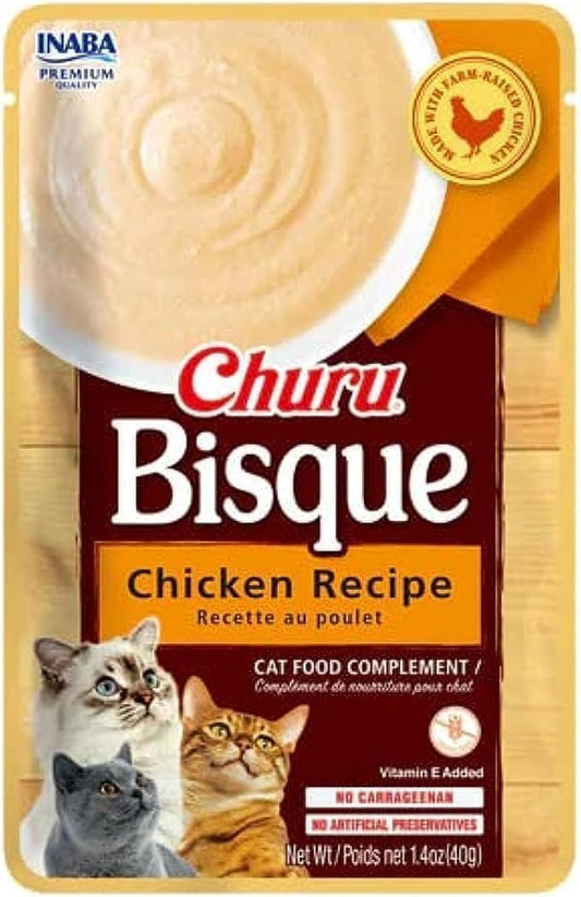 Inaba Churu Bisque Chicken recipe Cat Treat 40g