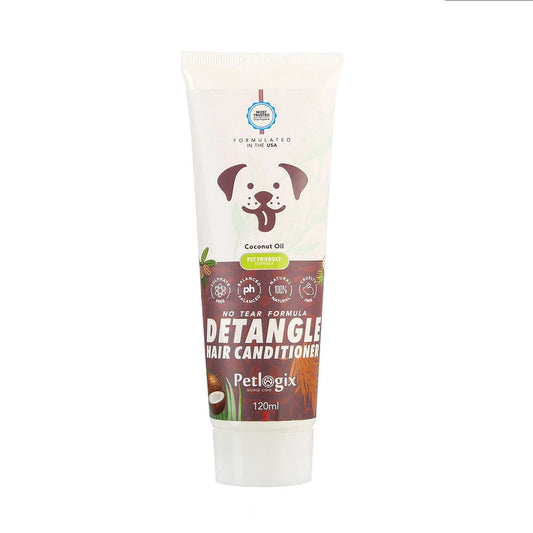 Petlogix Vegan & Cruelty Free Natural Detangle Hair Conditioner For Dogs 120g