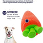 Petstages Crunch Veggies Carrot Orange Dog Toy Large