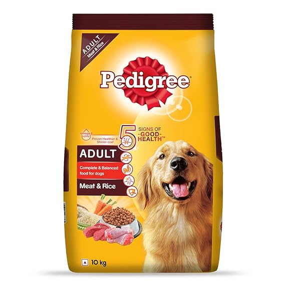 Pedigree Adult Meat Rice Dry Dog Food