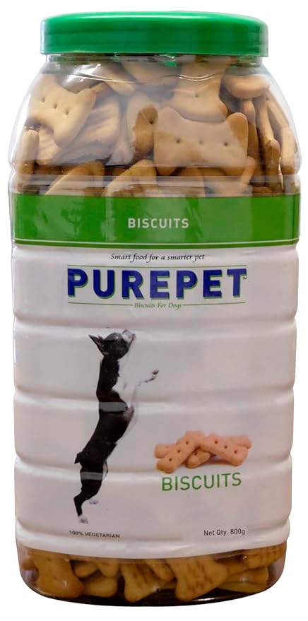 PUREPET Dog Biscuit Treats 100% Vegetable Flavour for All Life Stages