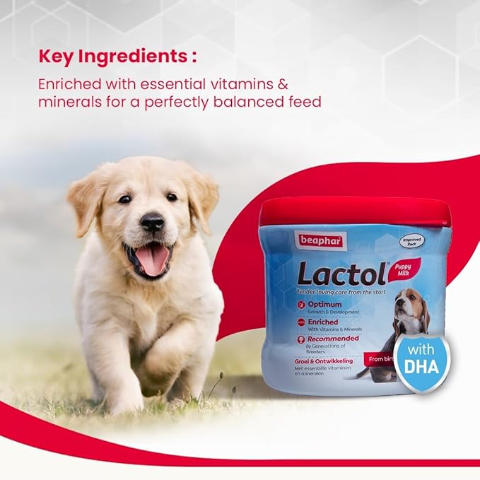 Beaphar Lactol New Born Milk Replacement Powder for Puppies 200g