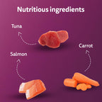 Whiskas Tasty Mix Seafood Cocktail With Carrot In Gravy Wet Food For Junior (2-12 Months) Kitten 70gm