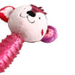 GiGwi Suppa Puppa Monkey Squeak Toy for Puppies & Small Dogs XS