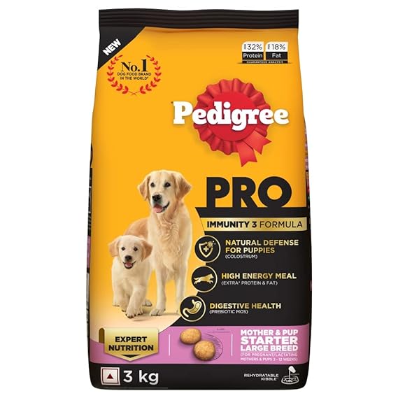 Pedigree Pro Mother & Pup Starter Large Breed Dry Food 3kg