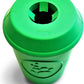 Sodapup Coffee Cup Treat Dispenser Dog Toy Green