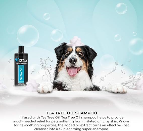 Groom Professional Tea Tree Oil Dog Shampoo 450ml
