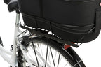 Trixie Long Bicycle basket For Wide Bike Racks Eva (29x42x60 cm) - Black