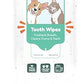 Pawpaya Tooth Wipe For Dogs & Cats 40 Pull
