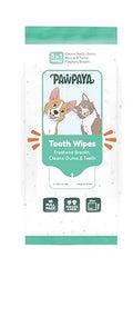 Pawpaya Tooth Wipe For Dogs & Cats 40 Pull