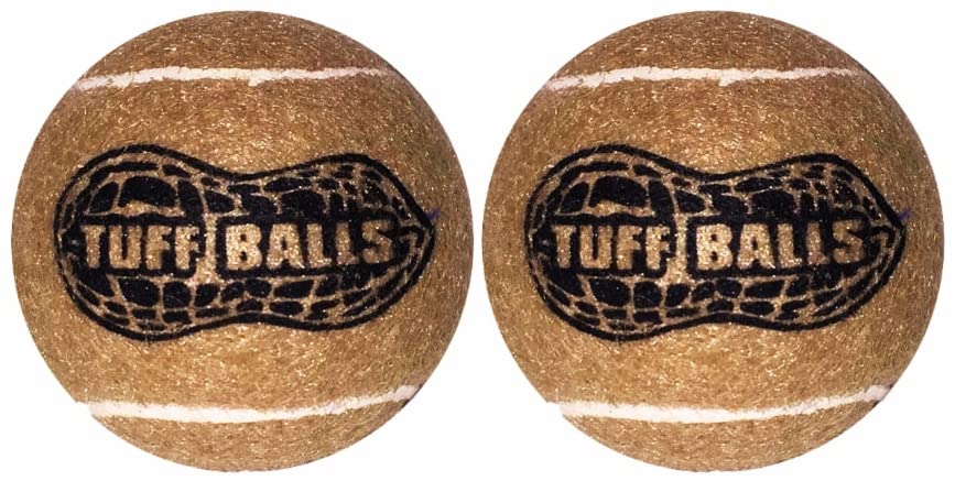 Petsport Jr. Peanut Butter Tuff Ball 1.8" 2-Pack