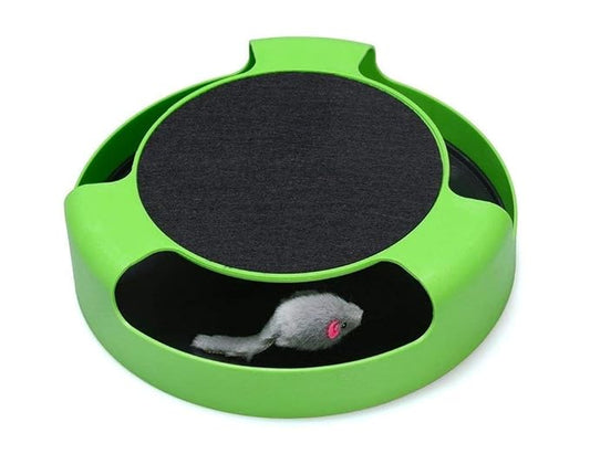 Tails Nation Cat Wheel Single Carpeted Toy For Cat