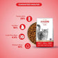 Signature Grain Zero Salmon Adult All Breed Adult Cat Dry Food 1.2kg + Free Creamy Treat