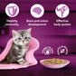 Whiskas Tasty Mix Chicken Tuna With Sweet Potato In Gravy Wet Food For Junior (2-12 Months) Kitten 70 gm