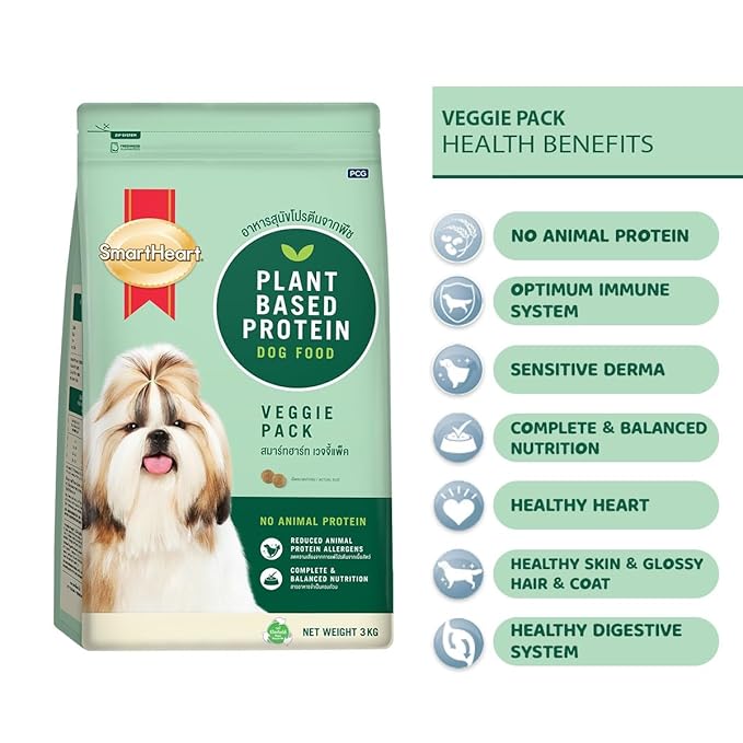 SmartHeart Adult Veggie Vegan & Plant Based Dry Dog Food