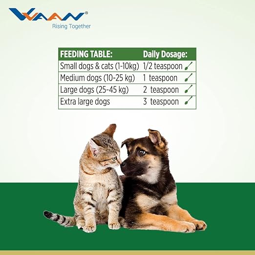 Vvaan Digyeast Gut Health & Anti Stress 100% Pure Natural Supplementary Food for Dogs & Cats 70g