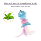 Gigwi Catch & Scratch Catnip Fish Cat Toy 15.24 x 6.99 x 2.54cm
