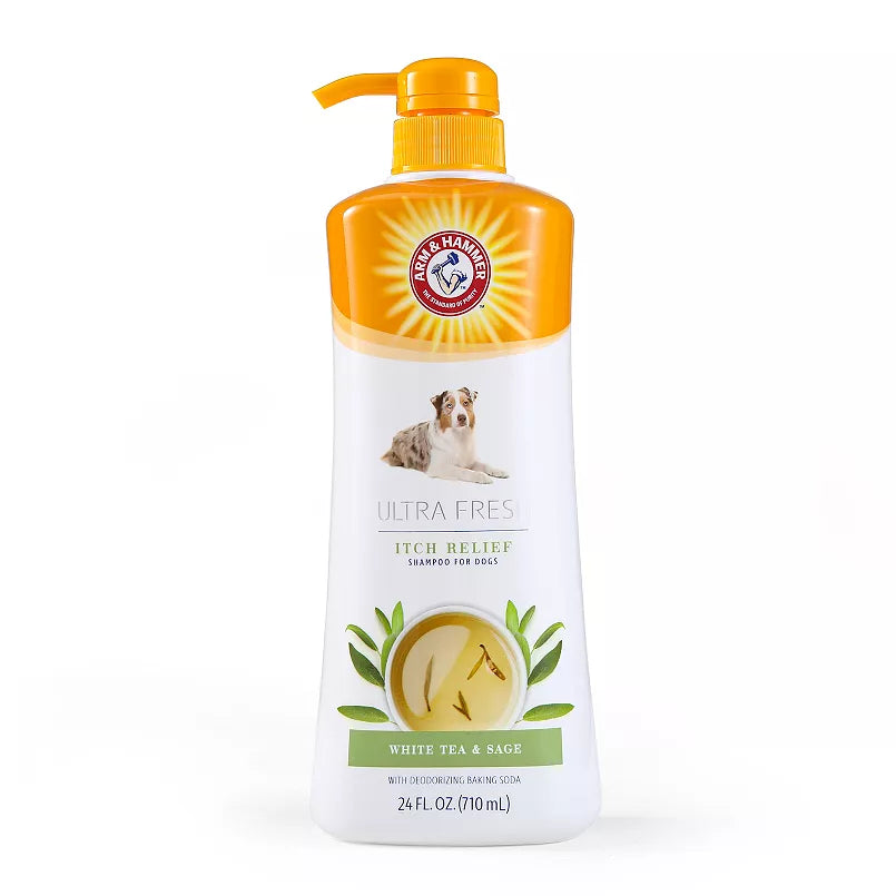 Arm & Hammer Ultra Fresh Itch Relife with White Tea & Sage Shampoo For Dogs 710ml
