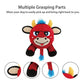 GiGwi Plush Jumball Bull Toy for Dogs (Red) Medium  27 x 15 x 24.50