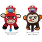 GiGwi Plush JUMBALL Monkey Toy for Dogs (Brown) Medium 27 x 15 x 24cm