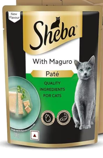 Sheba Pate Maguro Wet Cat Food 70g