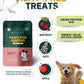 Paws For Greens Dog Treats Plant-Based Healthy Vegan Biscuits for Dogs with Beetroot and Apple 100gm